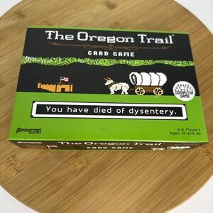 The Oregon Trail Pressman Card Game‎ 2-6 Players Ages 8+ 2016 Edition